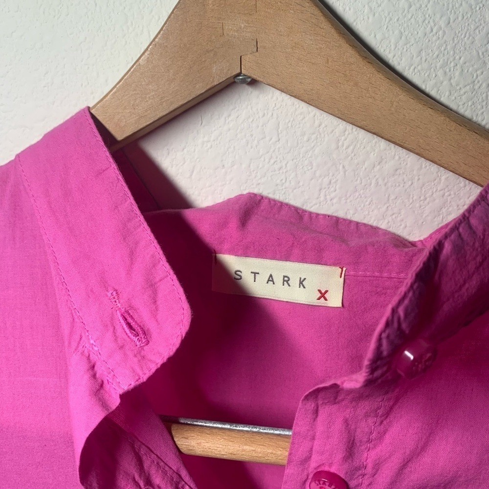 STARK X Hot Pink Tunic Top​​​​​​ - Picture 4 of 11